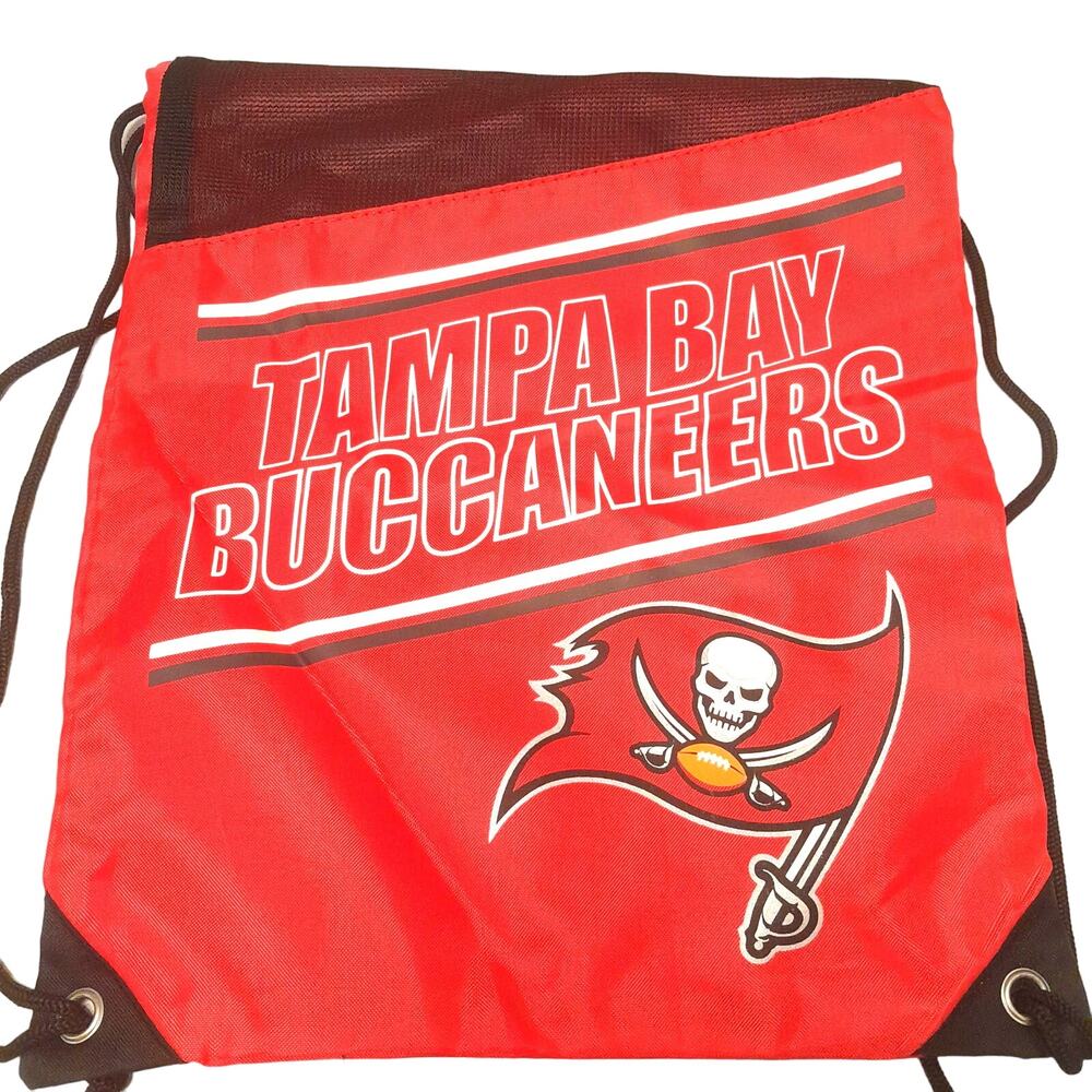 Tampa Bay Buccaneers Retro Backpack Big Logo Throwback New Drawstring Cinch